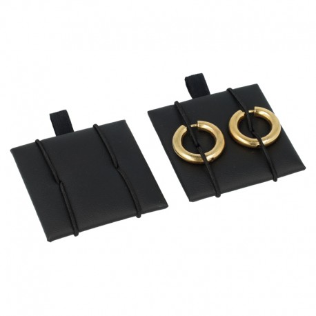 Taco para pendientes de aro de joyería, bisutería 46x50 mm T-24PA-N