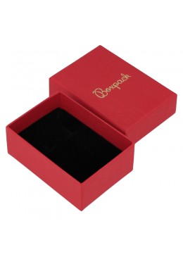 Caja roja para pendientes o colgante 50x70x20 mm. EP-88-R