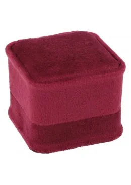 Estuche para Sortija Labios Burdeos 58x58x49mm para joyeria y bisuteria MD-1-S-BU