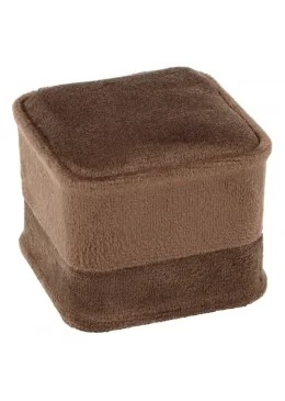 Estuche cerrado marron 58x58x49mm para joyeria y bisuteria MD-1-P-M