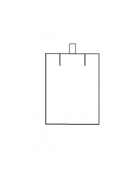 Estuche para colgante marron 71x83x44 mm para joyeria y bisuteria MD-3-C-M