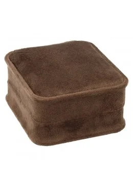 Estuche cerrado marron 71x83x44 mm para joyeria y bisuteria MD-3-P-M