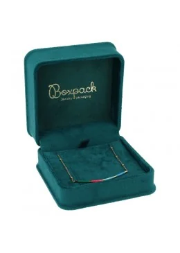 Estuche para colgante verde 94x95x53 mm para joyeria y bisuteria MD-5-C-VE