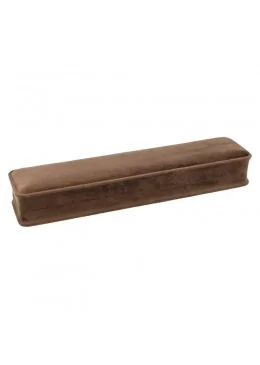 Estuche cerrado para pulsera marron 239x56x38 mm para joyeria y bisuteria MD-8-PE-M