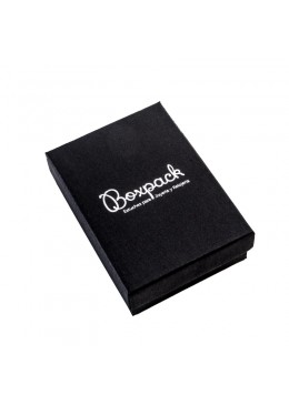 Caja de carton negra para colgante de joyeria y bisuteria EP-91-N