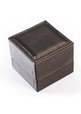 Estuche forrado imitacion seda para anillo sortija patilla de joyeria y joyas S-16-SP