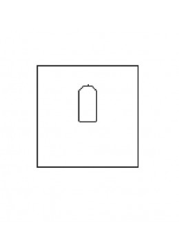 Estuche forrado imitacion seda para anillo sortija patilla de joyeria y joyas S-16-SP