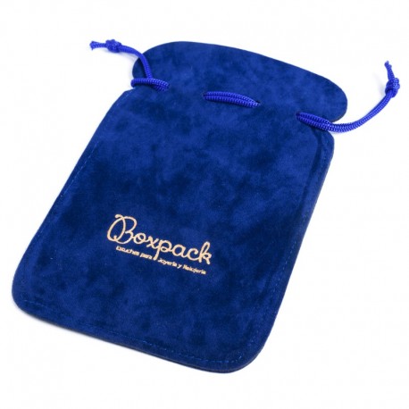 Bolsa de antelina imitacion terciopelo para joyeria bisuteria y joyas F6