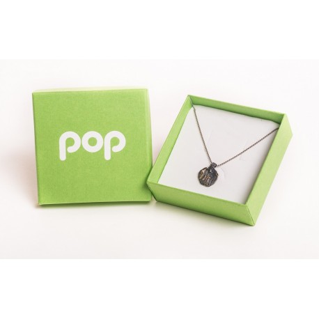 Caja de carton para juego y colgante de joyeria bisuteria y joyas PO81