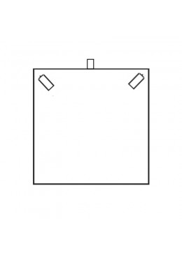 Estuche forrado de imitacion piel para collar gargantilla de joyeria bisuteria y joyas J-02-C