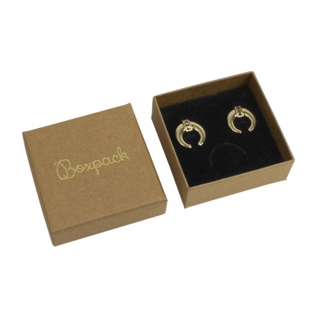 Caja de carton pendientes de joyeria y bisuteria NT61