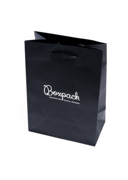 Bolsa de papel mate para joyeria bisuteria y relojeria B-L