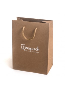 Bolsas de papel Kraft para joyeria bisuteria y relojeria BK-L
