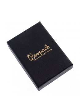 Caja de carton forrada de papel para colgante y pendientes de joyeria y bisuteria P-88