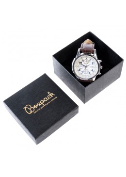 Caja de carton forrada alta calidad para Reloj Brazalete de joyeria Relojeria y bisuteria P-89