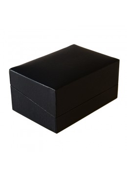 Estuche forrado en imitacion piel para alianzas de boda de joyeria bisuteria y joyas C-8-A