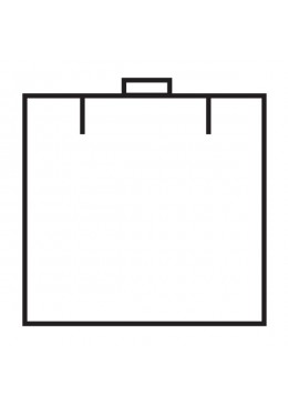 ESTUCHE MADERA NOGAL O MARRON PENDIENTES 70x70x36 mm CU-2-M