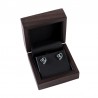 ESTUCHE MADERA PENDIENTES 70x70x36 Mm CU-2-M
