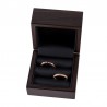 ESTUCHE MADERA ALIANZAS 70x70x50 Mm CU-3-M