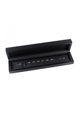 ESTUCHE MADERA PULSERA NEGRO 250X37X32 mm CU-5-N