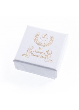 Caja de carton de comunion para pendientes joyeria bisuteria joyas CMP 41