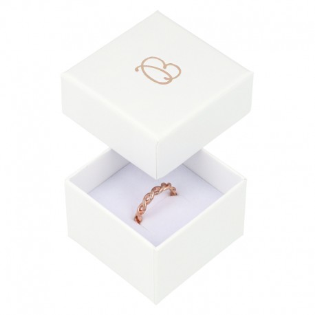 Caja de cartón para sortija o pendientes de joyeria y bisuteria IP-42