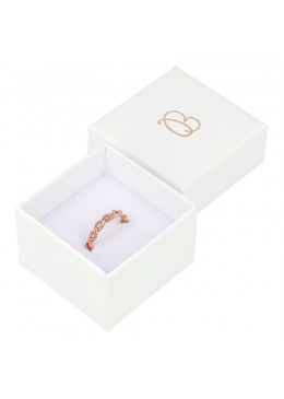 Caja de cartón para sortija o pendientes de joyeria y bisuteria IP-42