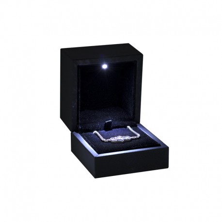 Estuche colgante con luz led para joyeria bisuteria joyas 60X65X50mm LE-13