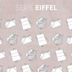 Cajas de cartón automontables serie Eiffel