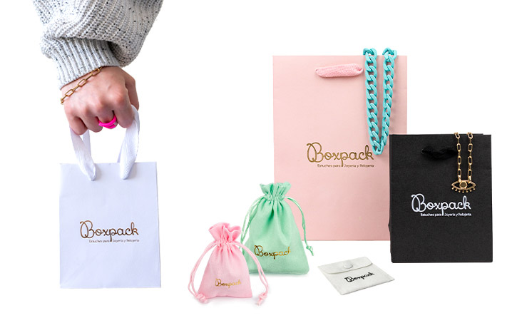 bolsas para guardar joyas